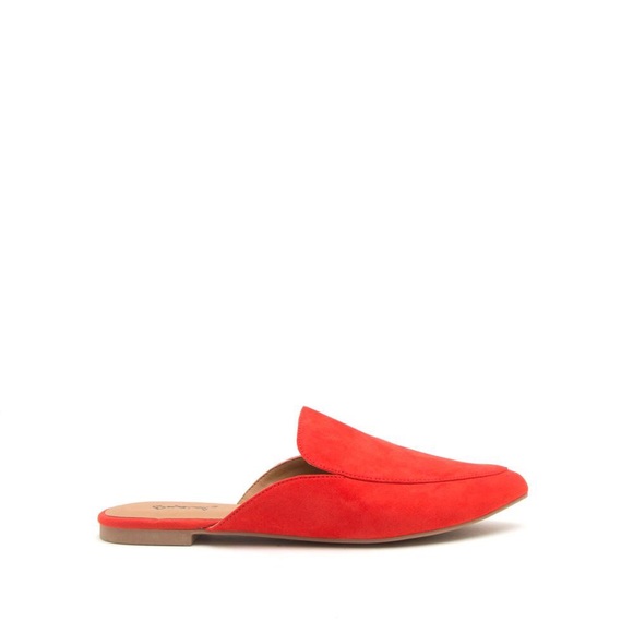 Jess Women’s Blood Orange Slide In Mules Loafers - Picture 5 of 5
